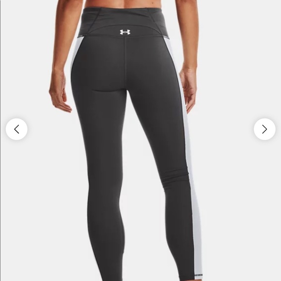 UA Heat Gear Hi-rise Fitted Workout Leggings - Picture 2 of 10